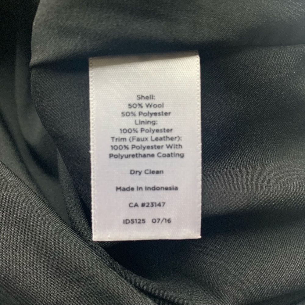 Talbots - Wool Blend Houndstooth Pencil Skirt - 10 - Picture 9 of 9